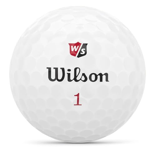 Wilson Staff 2023 Duo Soft Golf Balls for Beginners - Practice Drills - Pack of 12