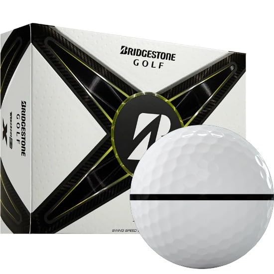Bridgestone Tour B X AlignXL Golf Balls for Distance and Control on the Greens
| Bridgestone Tour B X AlignXL Golf Ball
