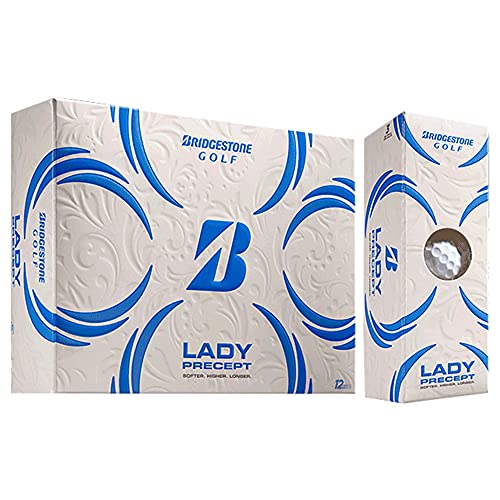Bridgestone Ladies Precept Golf Balls for Beginners Offering Optimum Distance and Control Size: 1.68 Inch Diameter Popul