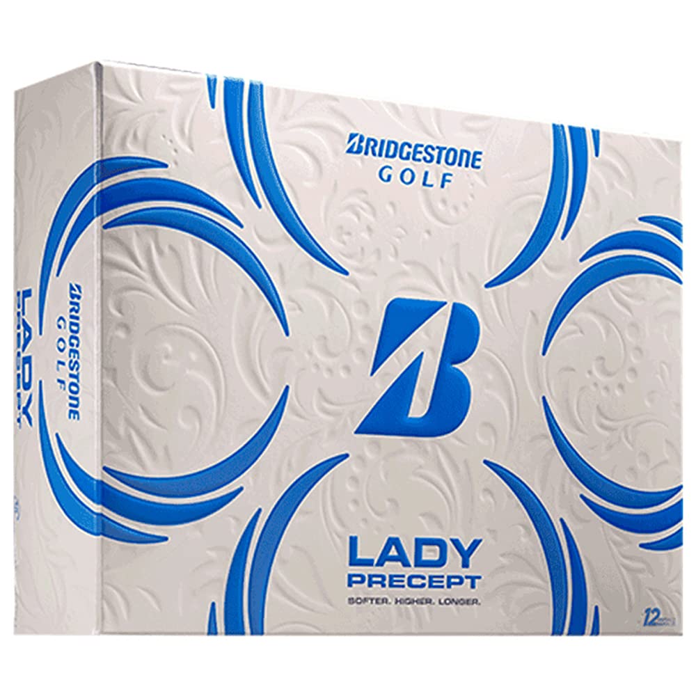 Bridgestone Ladies Precept Golf Balls for Beginners Offering Optimum Distance and Control Size: 1.68 Inch Diameter Popul