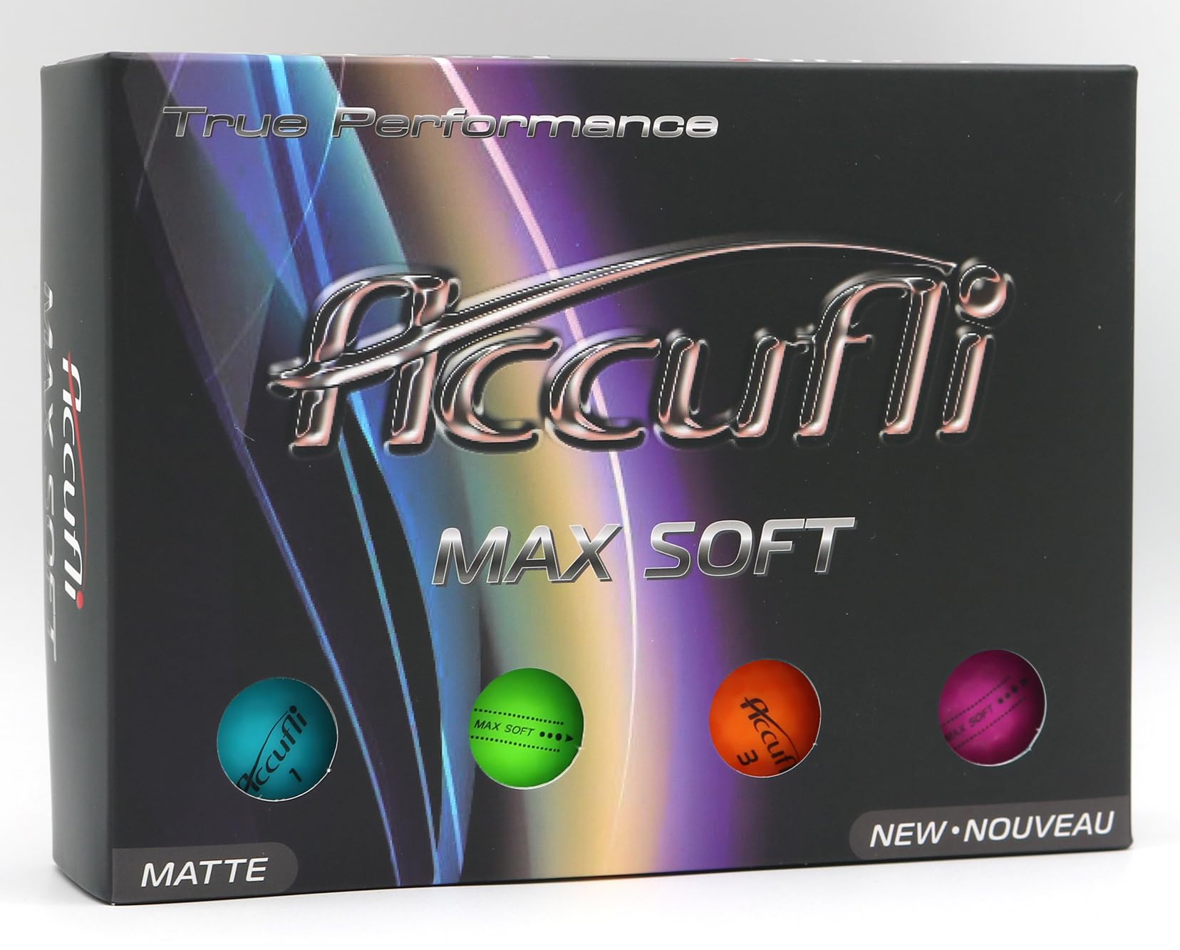 Max Soft Golf Balls - Ultra-Durable Surfaces for Beginners and Professionals at the Driving Range and Golf Courses
| Ma