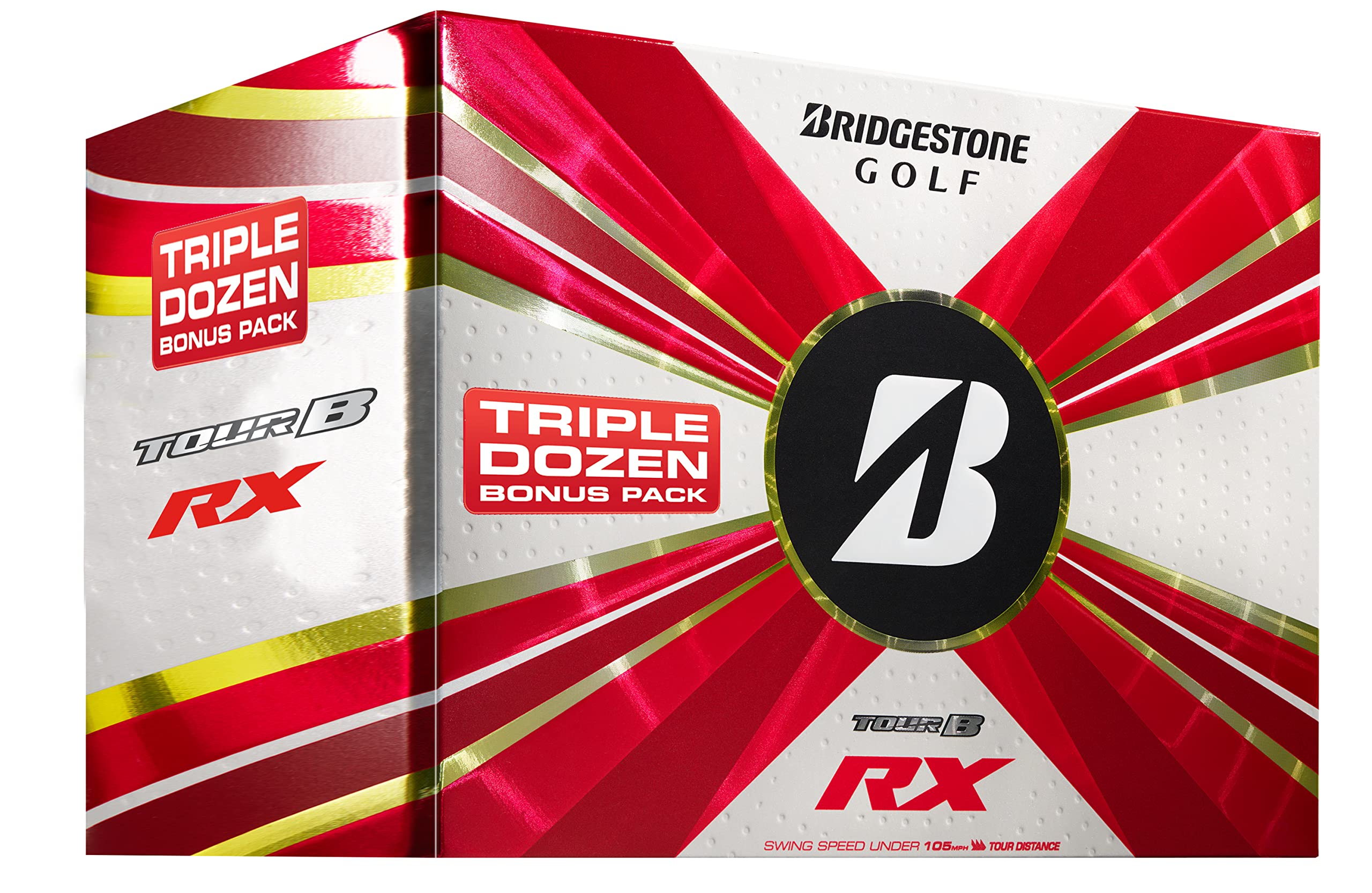 Bridgestone Tour B RX Trifecta Golf Balls - Long Distance and Durability for Serious Golfers on the Course
| Bridgeston