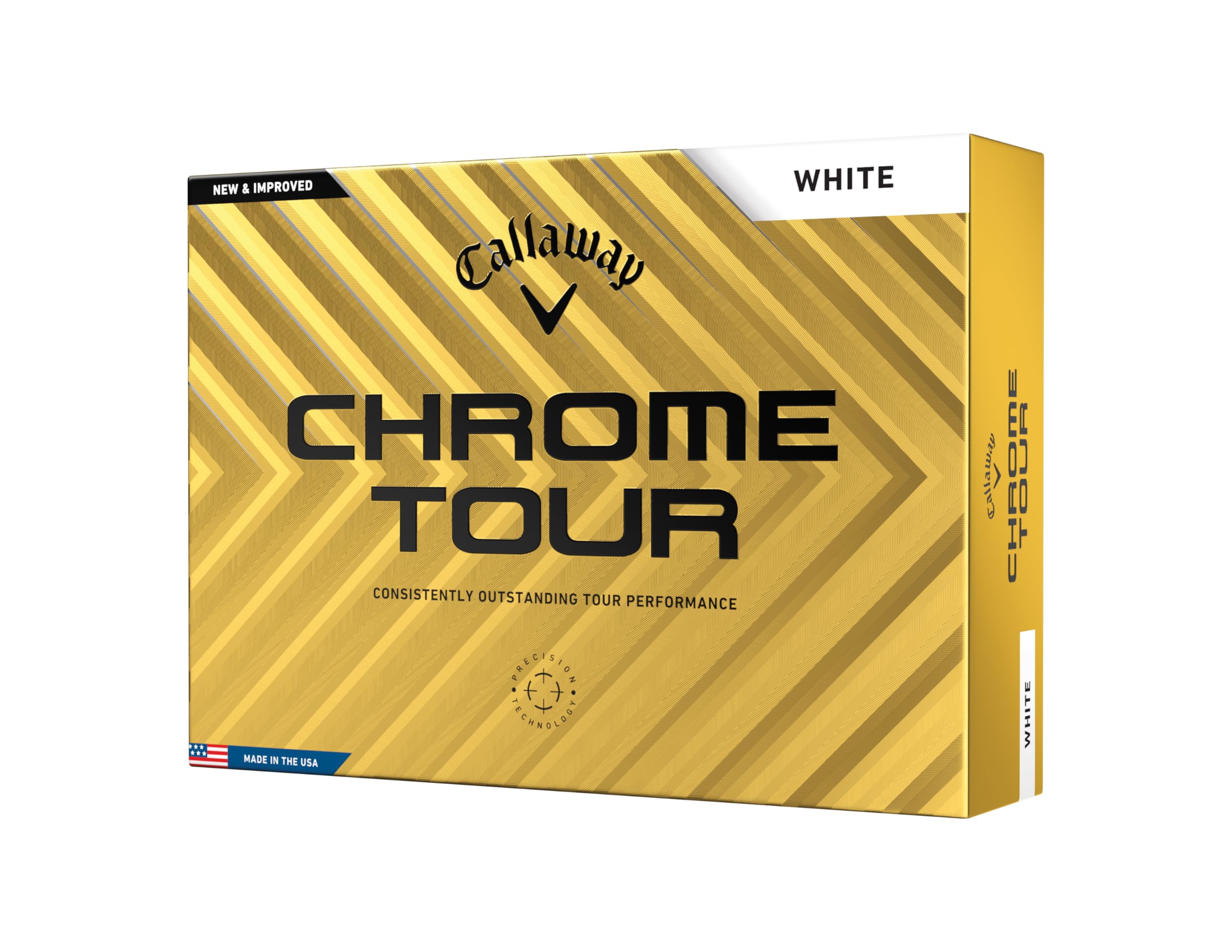 Callaway Golf Chrome Tour Golf Balls for Long Distance Drives and Optimal Fairway Performance
| Callaway Golf Chrome To