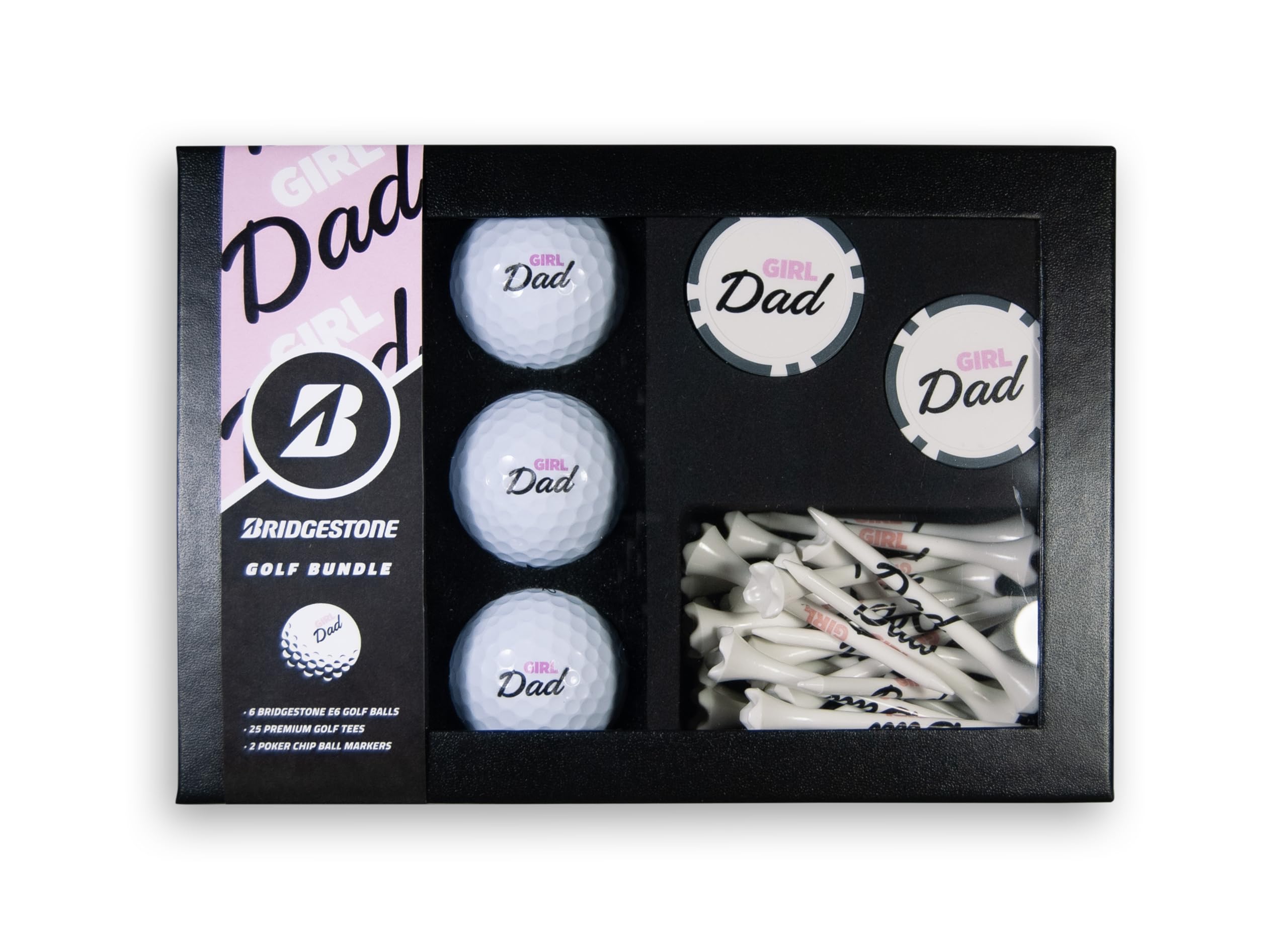 PrideSports Bridgestone E6 Golf Balls for Golf Enthusiasts to Improve Their Game
| PrideSports Golf Gift Set with E6 Ba